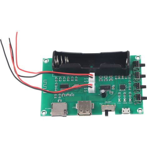 Amplificateur Bluetooth numérique XH-A150 10W rechargeable, double canal audio, carte ampli stéréo. (1/5)
