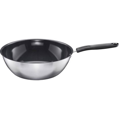 Fiskars Functional Form Wok Argento 28 cm (1/4)