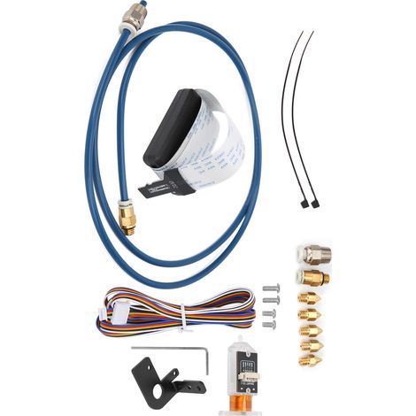 Capteur de nivellement automatique blanc pour plateau, tube PTFE et buse en laiton pour imprimante 3D Ender-3. (1/5)