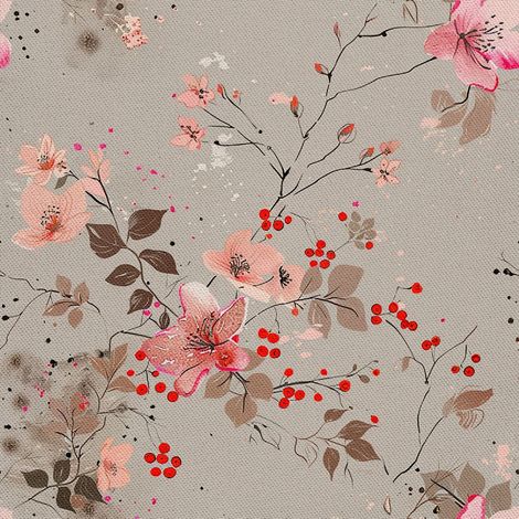 Tissu d'extérieur Oxford - Motif féminin  DX10115 (1/5)
