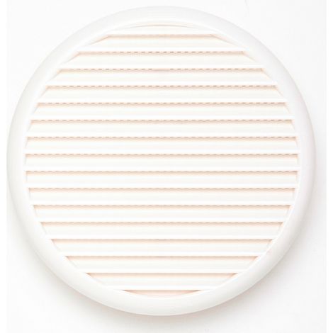 Griglia di ventilazione in abs naturale Diam.17,5 cm CENTRALE BRICO