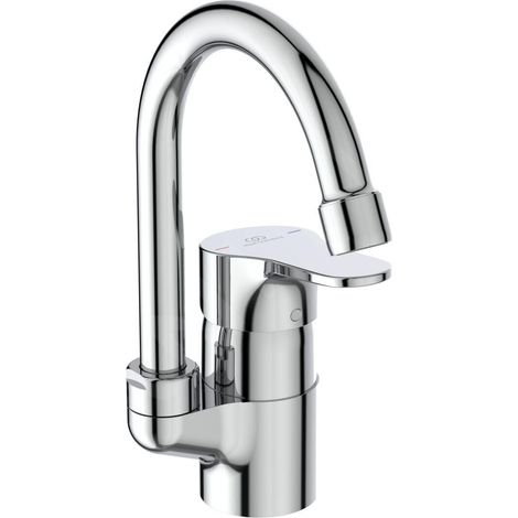 Ideal Standard Cerabase - Mitigeur de lavabo avec vidage Click-Clack, chrome BC835AA (1/5)