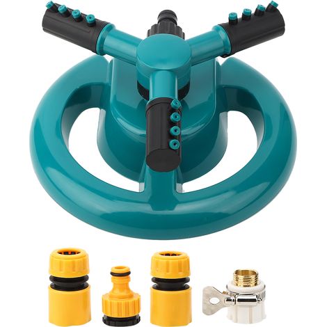 Arroseur Automatique - Rotation 360 Degrés - Plastique Résistant - Pour Jardin Et Pelouse - 1 Pièce (1/5)