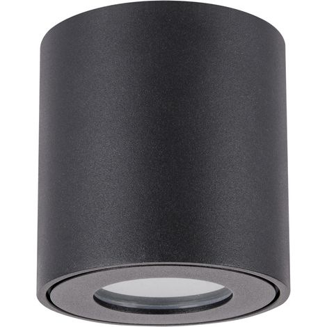 Lámpara de techo negra 35W zorba DWL GU10 Ideus 03955 (1/2)