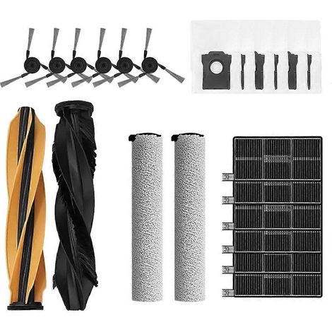 Lot de 21 pièces pour aspirateur Dreame Mova Z60 Pro / Z60 Ultra : brosse principale, rouleau, sac à poussière et filtre HEPA. (1/4)