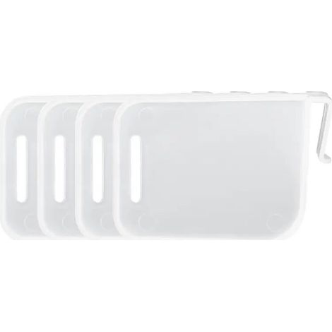 royaluxe -Lot de 4 cloisons de séparation pour réfrigérateur, réfrigérateur, tiroir, durable et tendance,, (1/5)