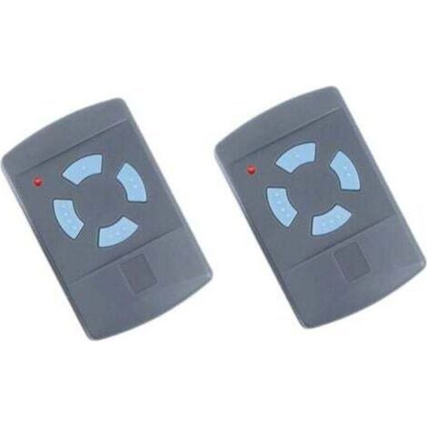 2PACK Télécommande de Garage Sdre HSM4 868 MHz avec 4 Boutons Couleur Bleue Remplacer Les émetteurs Hormann 868 MHz HS4 HSM2 HSP4 868 HS1 868 Tubauto HSM4 868 Tubauto HS4 868Fréquence (1/5)