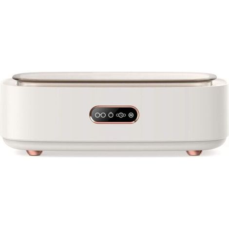 Ultra-pure ultrasonic cleaner for glasses and jewelry, white ultrasonic cleaner – 300 ml (1/4)