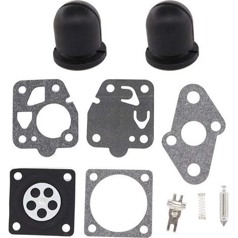 Kit de réparation de membrane de carburateur et pompe d'amorçage pour TD24 TD25 TD33 TD40 TD48 TG20 TG24 TG25 TG33 Remplace 49043-2065, 490432065, 55-118,8532 (1/5)