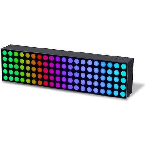 Lampe intelligente Cube Lite à lumière dynamique RGB, connexion Wi-Fi et Bluetooth, 16 millions de couleurs, synchronisation musicale, contrôle via application (1/5)