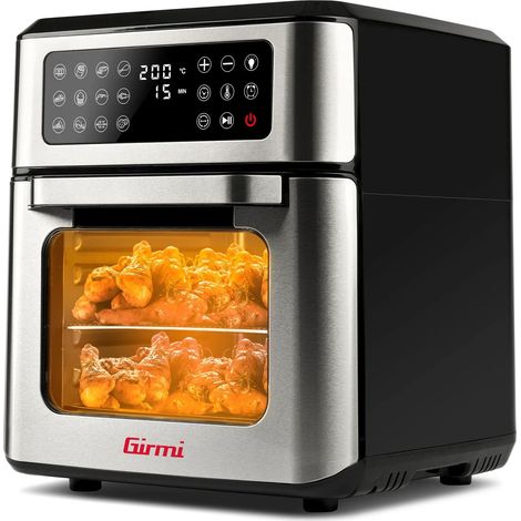 Forno Air Fryer 12 l 1800 W, multifunktional mit 12 Programmen, digitalem Display und Zubehör