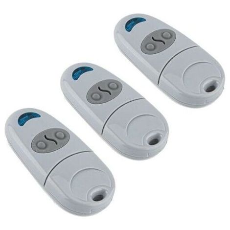 Pack 3 Télécommandes Universelles Portail Garage Came Top 432NA Portative 433 Top432ee 432 432ev 432 432a 432m 432s T432 433.92mhz