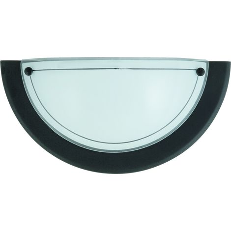 Aplique de baño semi-techo E27 negro Ufo 5163 Rabalux (1/2)