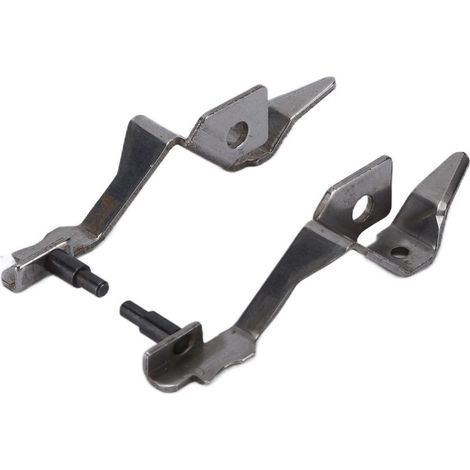 Set mit 2 Zubehörteilen für die Strickmaschine A127-128, leichter, rostfreier Edelstahl, Teile für Haushaltsnähmaschinen (1/5)