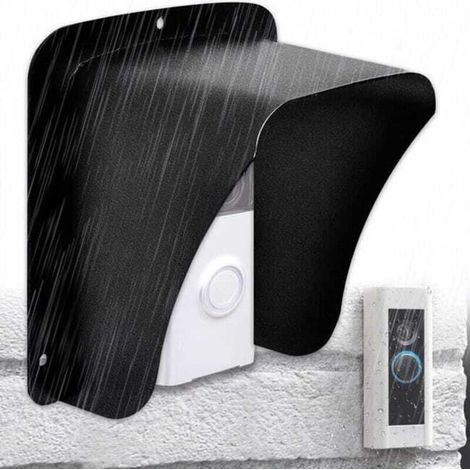 UlisemPromotion Couvercle éTanche pour CaméRa VidéO, Sonnette, Bouton De Portes D'AccèS, ProtèGe L'Appareil du Soleil Et des Gouttes De Pluie (1/3)