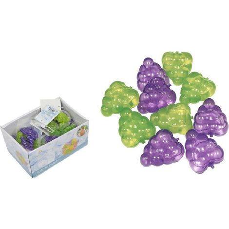 TRADE SHOP - Cubetti Di Ghiaccio Finto Colorati Freezer Cocktail Riutilizzabili Grappoli Uva - (1/2)