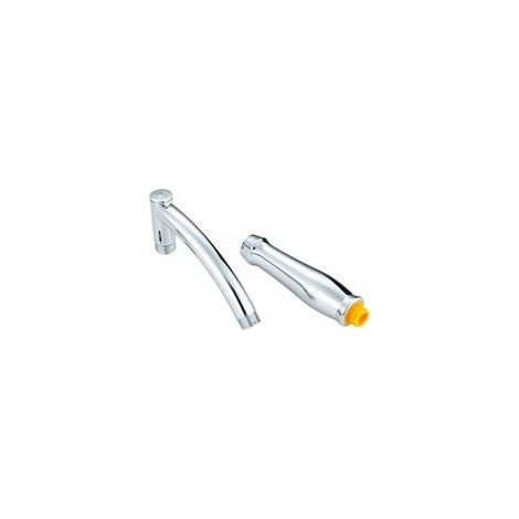 Rallonge de Pommeau de Douche Bras de Rallonge de Douche Réglable Bras de Rallonge de Douche Pratique Bras de Rallonge de Douche ABS pour Connecter et Rallonger la Pomme de Douche 1 Pièce (Argent)