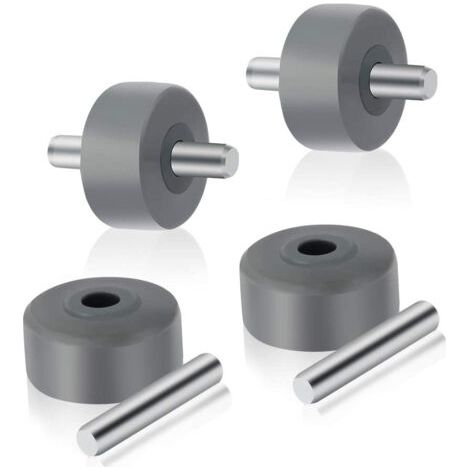 Lot de 2 paires de roues avant (lot de 4) pour Shark NV350 NV351 NV352 NV355 NV356e (1/5)