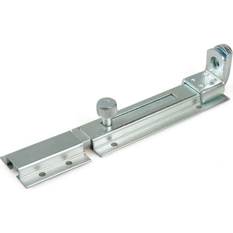Catenaccio portalucchetto profilato 150 x 40 mm. - zincato