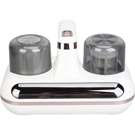 Aspirateur pour lit UV-C moteur 100W sans fil à main avec bac à poussière 180ml filtre aspirateur matelas pour canapé et oreiller (1/5)