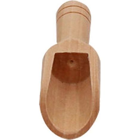Cuillère doseuse en bois naturel pour café, thé, sucre, sel et poudre, ustensile de cuisine (1/4)