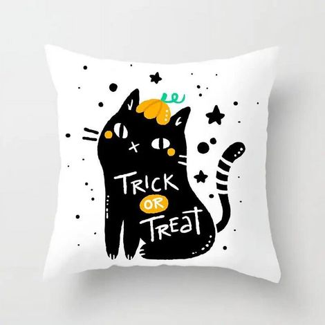 Taie D'oreiller - Coton Linen Épais et Résistant - Pour Canapé Chaise Lit Bureau Voiture - Double Face - 40x40 cm (1/5)