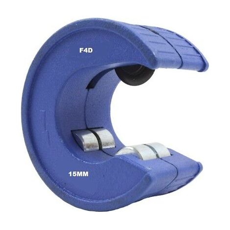 HEAVY DUTY QUICK CUT 15MM BLUE COPPER TUBE PIPE CUTTER CUTTING PLUMBING TOOL NEW (1/5)