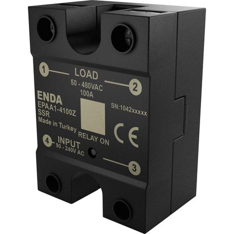 Enda Relais à semi-conducteurs EPAA1-225Z 25 A Tension de contact (max.): 320 V/AC à commutation au zéro de tension 1 p