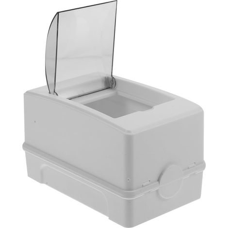 Boîte à Disjoncteurs 3 Voies en ABS et PC Blanche Étanche IP65 avec Fenêtre Transparente, Installation Intérieure pour Atelier, Résistante aux Dégâts et à l’Usure (1/5)