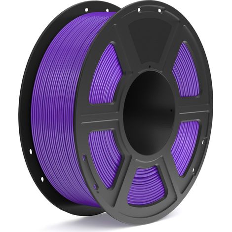 APEX Filament pour imprimante 3D, PLA+ 1,75 mm, filament enroulé proprement, résistant et durable, bobine de 1 kg (2,2 lb), violet (1/5)