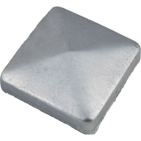 TrendLine Pfostenkappe 90 x 90 mm Abdeckkappe Stahl Zaunkappe Zaun (1/2)