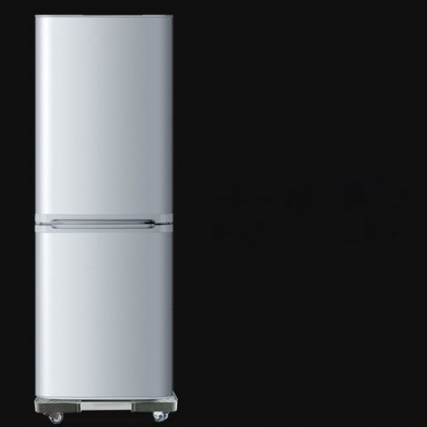 Socle pour machine à laver, support pour réfrigérateur, stabilisateur de tambour, support à quatre pieds réglable en hauteur et mobile en acier inoxydable. (1/5)