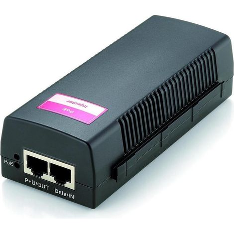 Levelone poi-2002 - PoE-Injektor (10/100baset(x), 52v, rohs, CE/fcc, 0-45°c). (1/5)