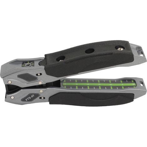 Dénudeur de câble à fibre optique 2-3mm, outil de dénudage fil cuir en alliage d'aluminium, pince à gaine optique (1/5)