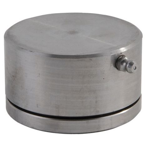 Plaque de fixation pour pinceau, roulement 50 Inox 87Ip Fc