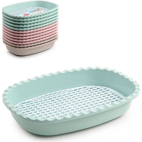 Trade Shop - Vassoio Defrost Profondo Ovale In Plastica Per Scongelare Portare Cibi 115001a -