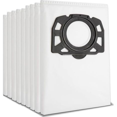 10x Sacs Aspirateur Réutilisables pour Kärcher WD2 WD3 KWD 1-3 SE 4001 – Filtre Non-Tissé Indéchirable – Compatible WD 3.200 SE 4002 (1/5)