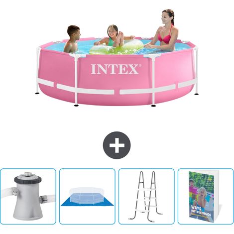 Intex Piscina con struttura Rotonda - 244x76 cm - 7-pezzi SCB122 (1/5)