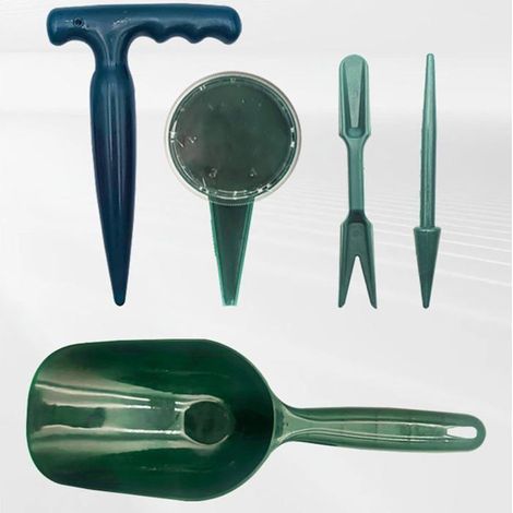 Kit Distributeur de 5x Outils Portables de Repiquage et Plantation Épandeur à main Assistant de jardinage (1/5)