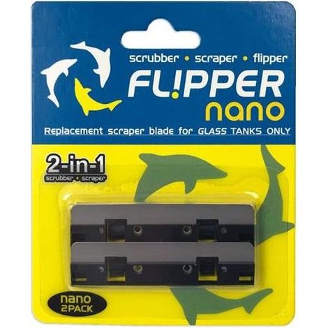 Lame Flipper RB in nano acciaio, 2 pezzi.