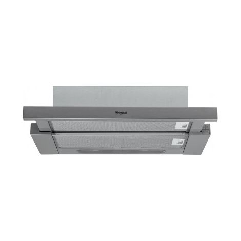 cappa telescopica 60cm 336m3/h grigio - akr7491ix - whirlpool (1/5)