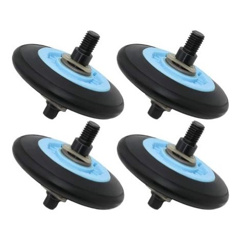 Roues de sèche-linge DC97-16782A pour sèche-linge Samsung - Ensemble de 4 pièces (1/2)