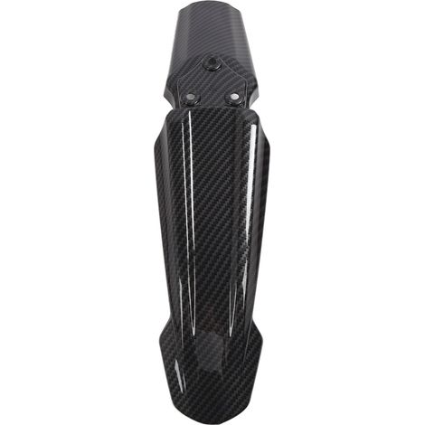 Garde-boue avant moto style carbone, protection anti-projections remplacement pour SurRon Light Bee X S, pièce de rechange universelle, aile avant robuste et légère. (1/5)