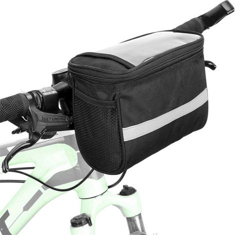 Borsa da manubrio, borsa per bicicletta, borse per bicicletta, borse per biciclette per e-bike, borsa per cellulare per bicicletta, borsa portaoggetti per bicicletta (1/5)
