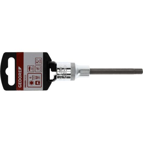 Gedore Sechskant-Schraubendreher-Bit 6 mm silber (1/10)