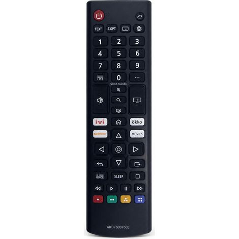Télécommande TV Compatible avec LG, Modèle AKB76037608 (1/5)