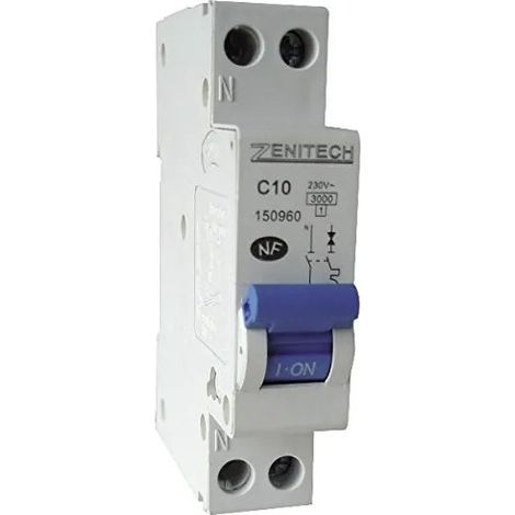 Leitungsschutzschalter Ph/n - 10a Zenitech Nf