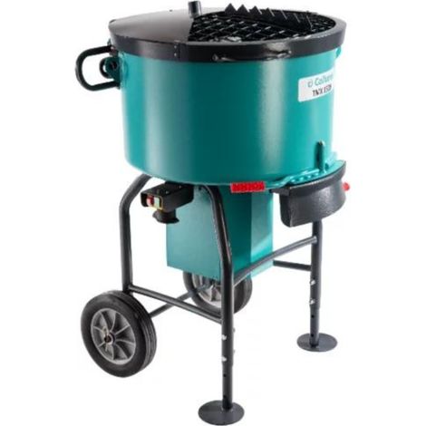 Collomix – Malaxeur compact 2800W pour mortiers souples et bétons – Capacité 120 litres – Aspiration des poussières – 37081 (1/4)