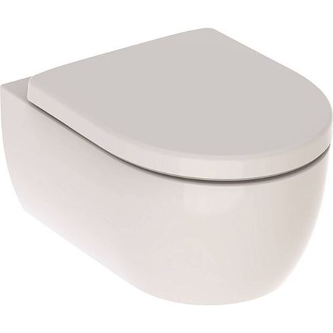 GEBERIT ICON WC Sospeso con Sedile Bianco, Installazione Semplice e Veloce - 500.813.00.1 (1/3)
