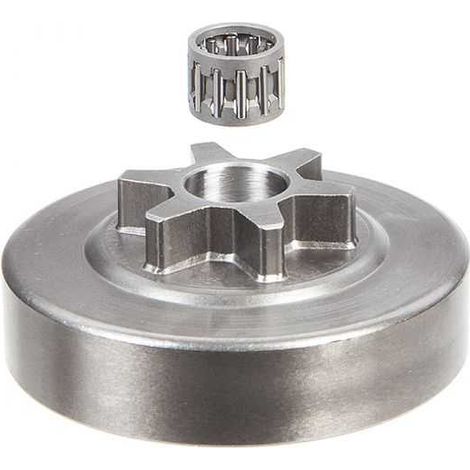 Pignon pour tronçonneuse Alpina 3/8" LP, 6 dents, hauteur cloche 14 mm (1/5)